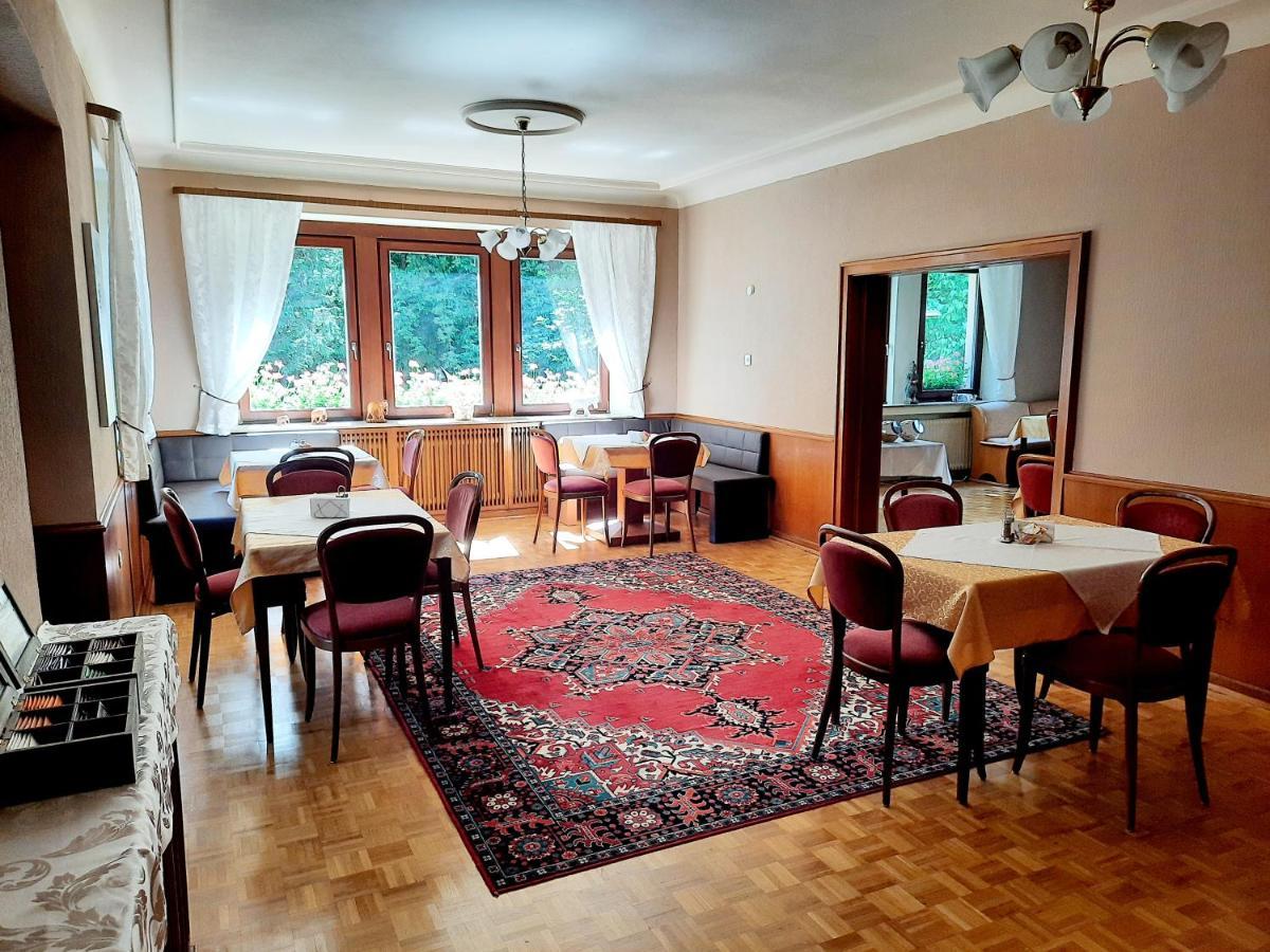 Hotel Pension Blüchersruh Bad Berneck im Fichtelgebirge Exterior foto